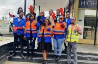 CLEANING UP EXERCISE IN THE CBD TO COMBAT CHOLERA